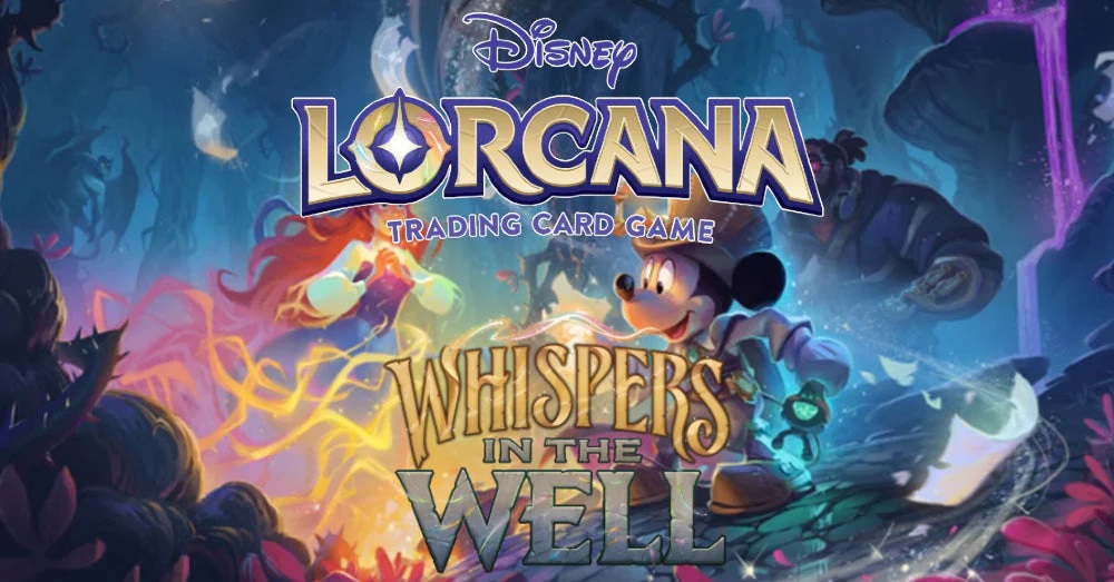lorcana whispers in the well banner