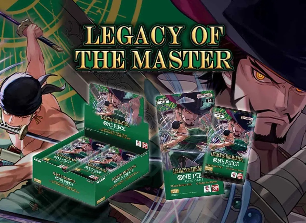 one pice tcg legacy of the master banner