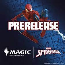 mtg spider-man prerelease banner